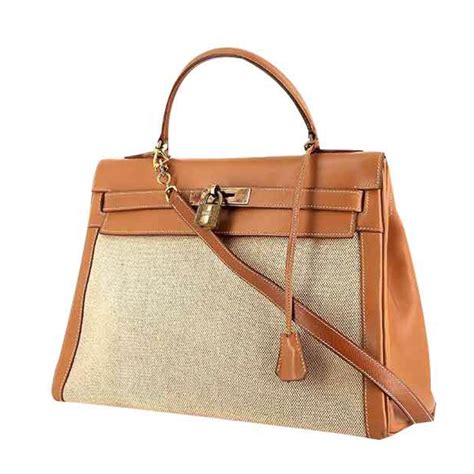 kelly canvas hermes|hermes kelly purse.